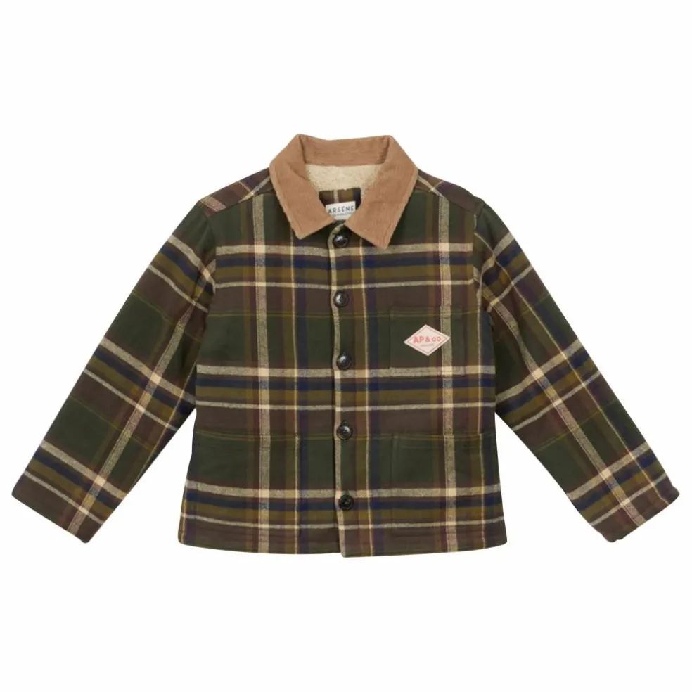Surchemise Gabin | Vert forêt