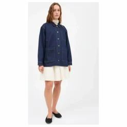 Surchemise Henny Coton Bio | Bleu indigo