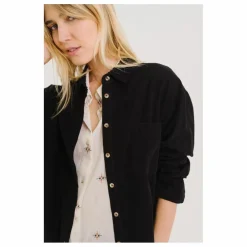 Sur-Chemise Rupine Velours Mielleraies | Noir