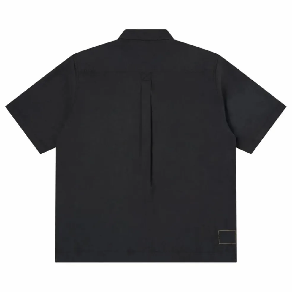 Surchemise Tech Fibres Recyclées | Noir