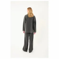 Sur-Chemise Veida Denim | Washed Black