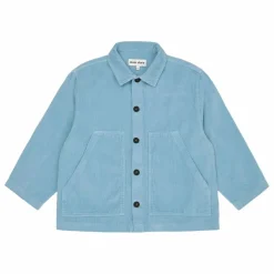 Surchemise Velours Côtelé Coton Bio | Bleu Clair