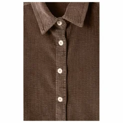 Sur-Chemise Velours Côtelé Padow | Marron