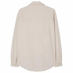 Sur-Chemise Velours Côtelé Padow | Ecru