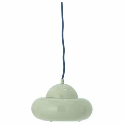 Suspension Bubble en métal | Vert amande