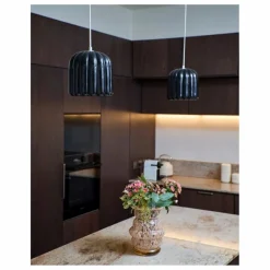 Suspension Cannelle | Noir