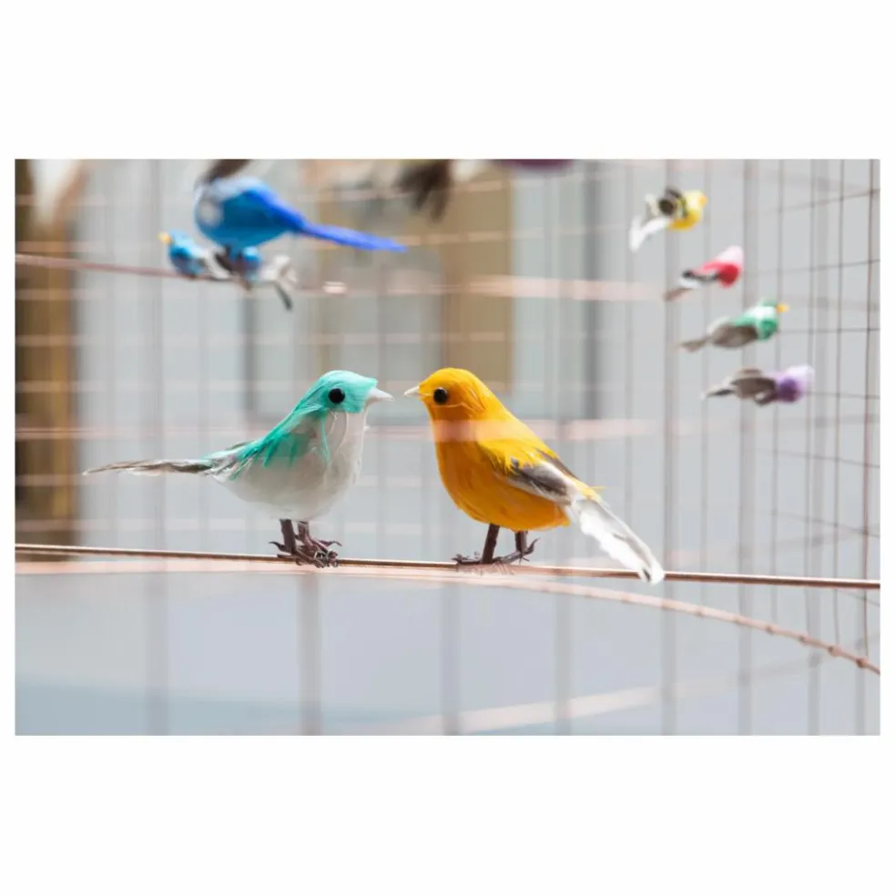 Suspension demi grande volière