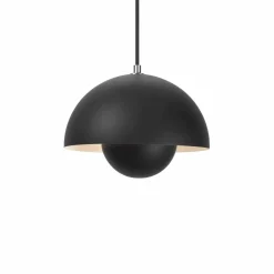 Suspension Flowerpot VP1, Verner Panton, 1968 | Noir