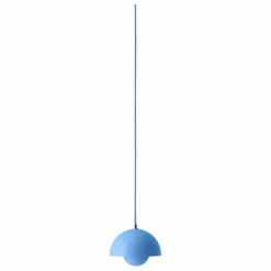 Suspension Flowerpot VP10, Verner Panton | Bleu ciel