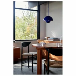 Suspension Flowerpot VP1, Verner Panton, 1968 | Bleu
