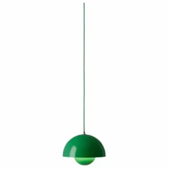 Suspension Flowerpot VP1, Verner Panton, 1968 | Vert
