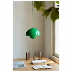 Suspension Flowerpot VP1, Verner Panton, 1968 | Vert