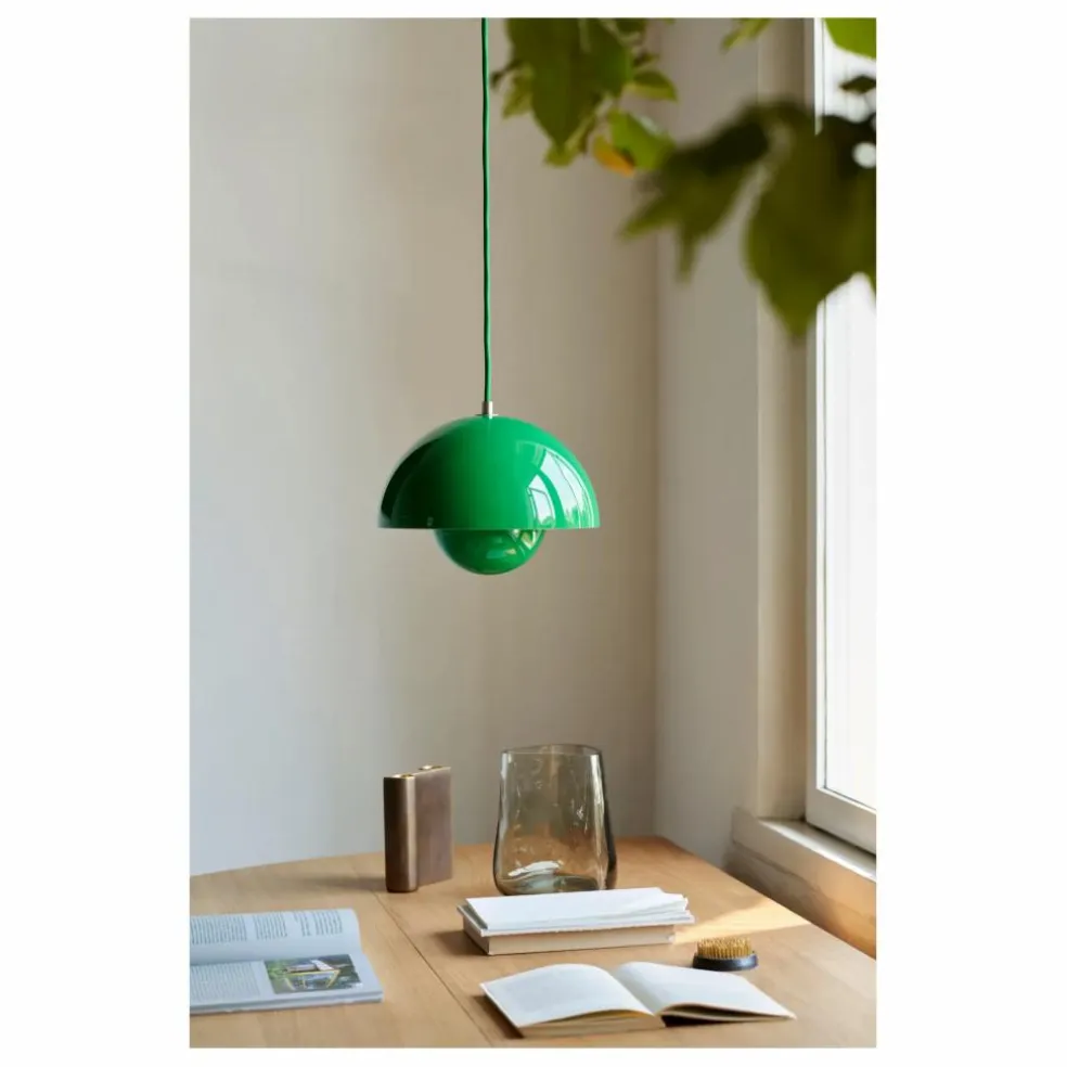 Suspension Flowerpot VP1, Verner Panton, 1968 | Vert