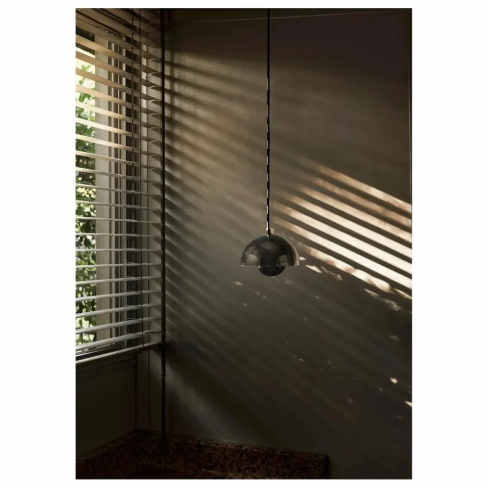 Suspension Flowerpot VP10, Verner Panton | Chromé