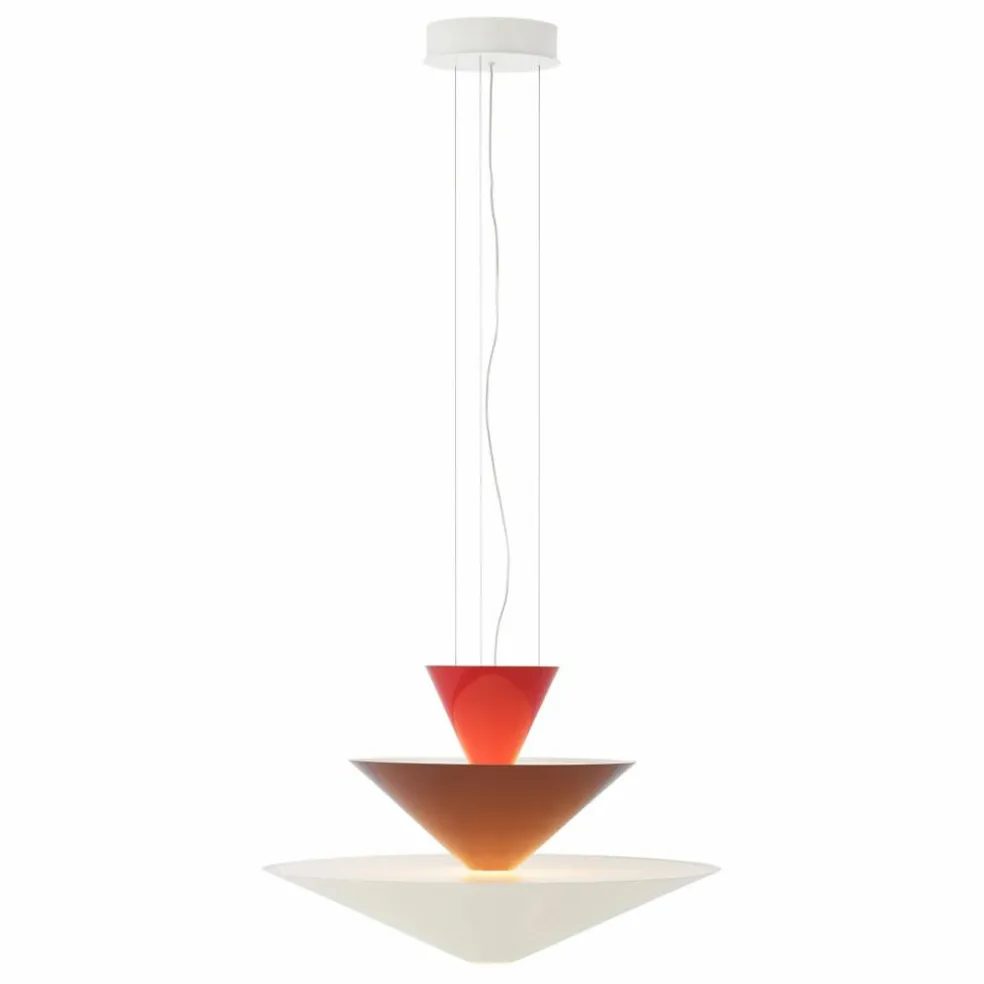 Suspension Gio LN14, Luca Nichetto | Rouge vermillon