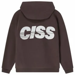 Sweat à Capuche CISS Coton Bio | Marron