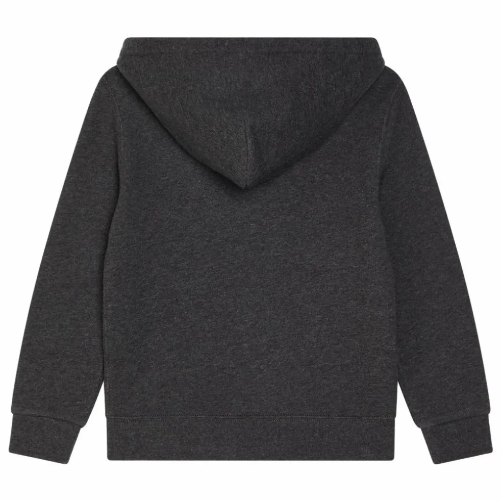 Sweat à Capuche Logo | Gris foncé