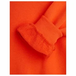 Sweat à Col Chat Coton Bio | Orange