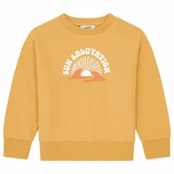 Sweat Coton Bio | Jaune tournesol