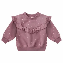 Sweat à Pois Coton Bio | Magenta