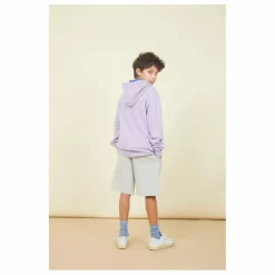 Sweat A Capuche Garçon Coton Bio | Lilas