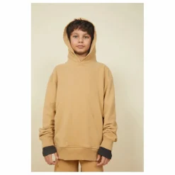 Sweat A Capuche Garçon Coton Bio | Beige
