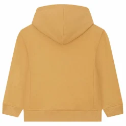 Sweat A Capuche Garçon Coton Bio | Beige