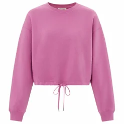 Sweat A Nouer Femme Molleton Bio | Rose bonbon