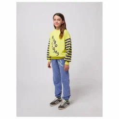Sweat Abeille Coton Bio | Jaune