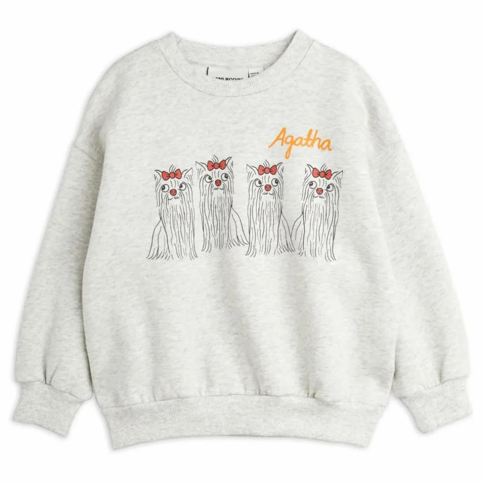 Sweat Agatha Coton Bio | Gris chiné