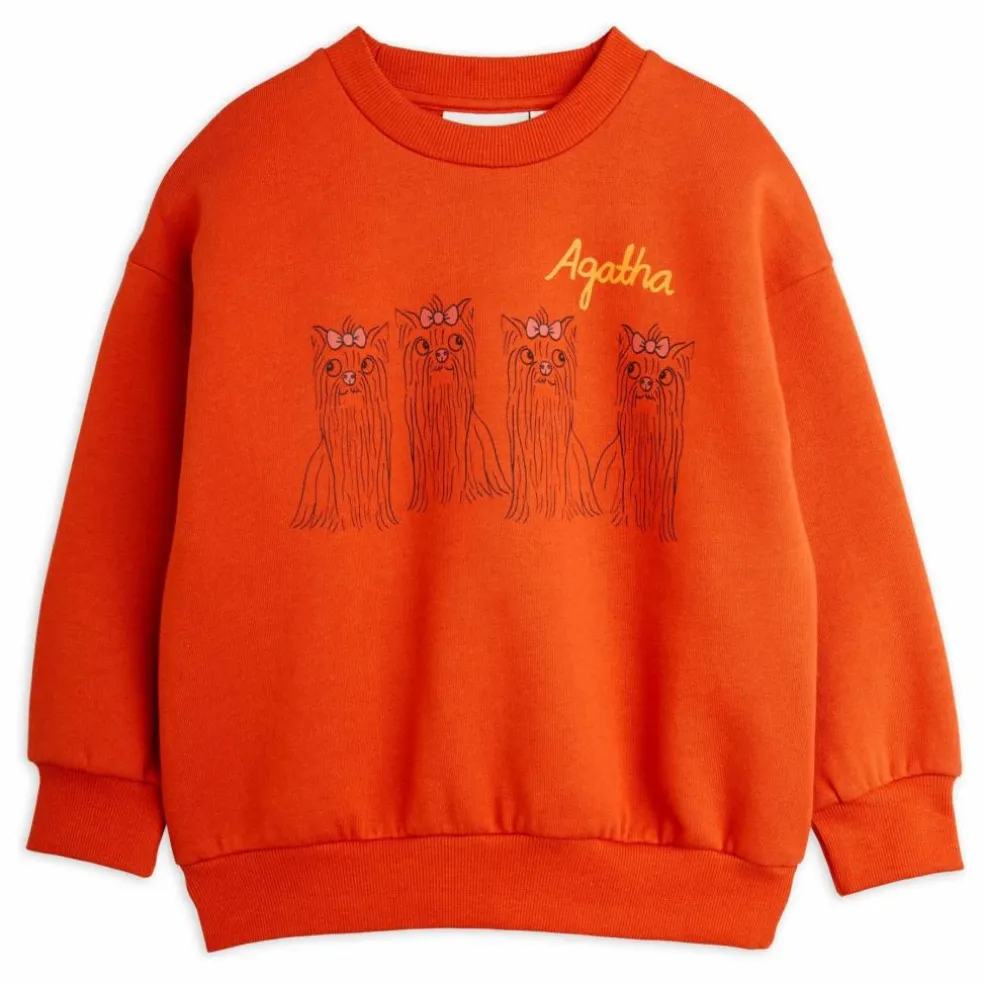 Sweat Agatha Coton Bio | Rouge