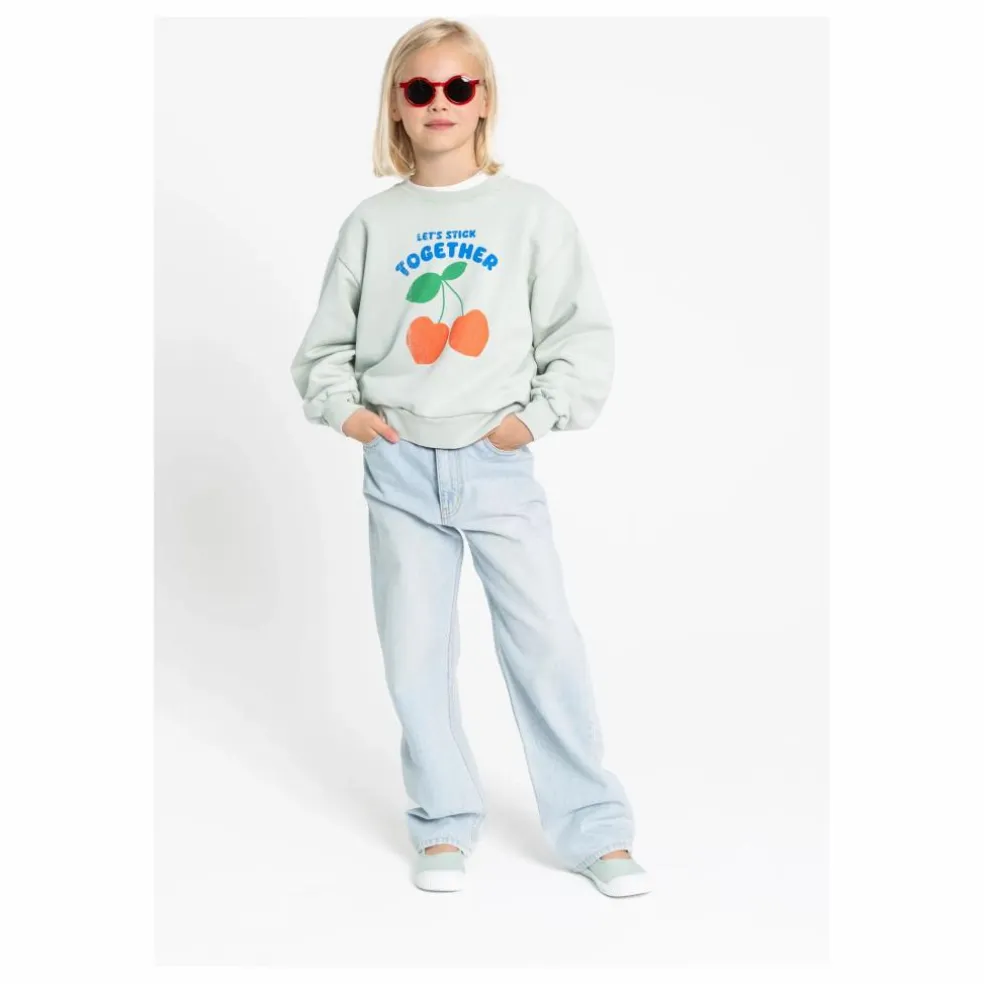 Sweat Alba Coton Bio | Vert céladon