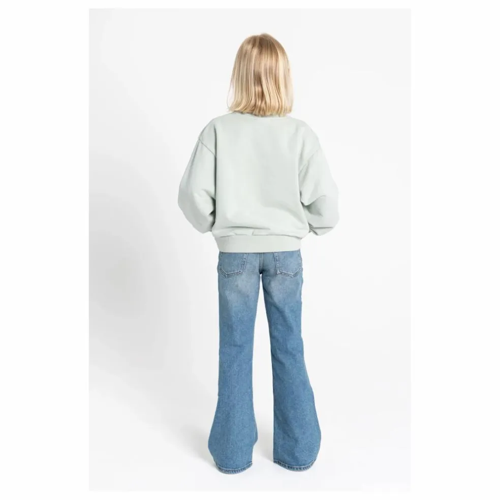 Sweat Alba Coton Bio | Vert céladon