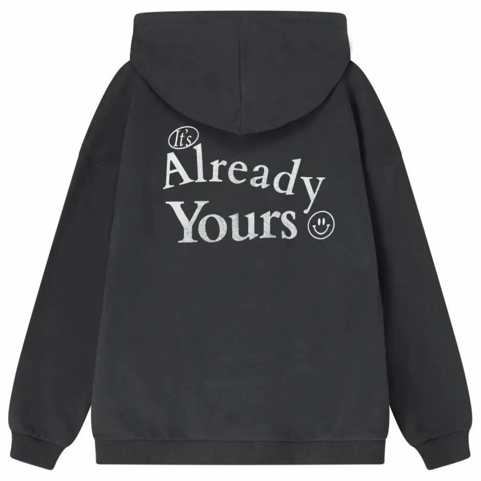 Sweat Already Yours Smiley Coton Bio | Noir