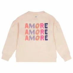 Sweat Amore Coton Bio | Rose poudré