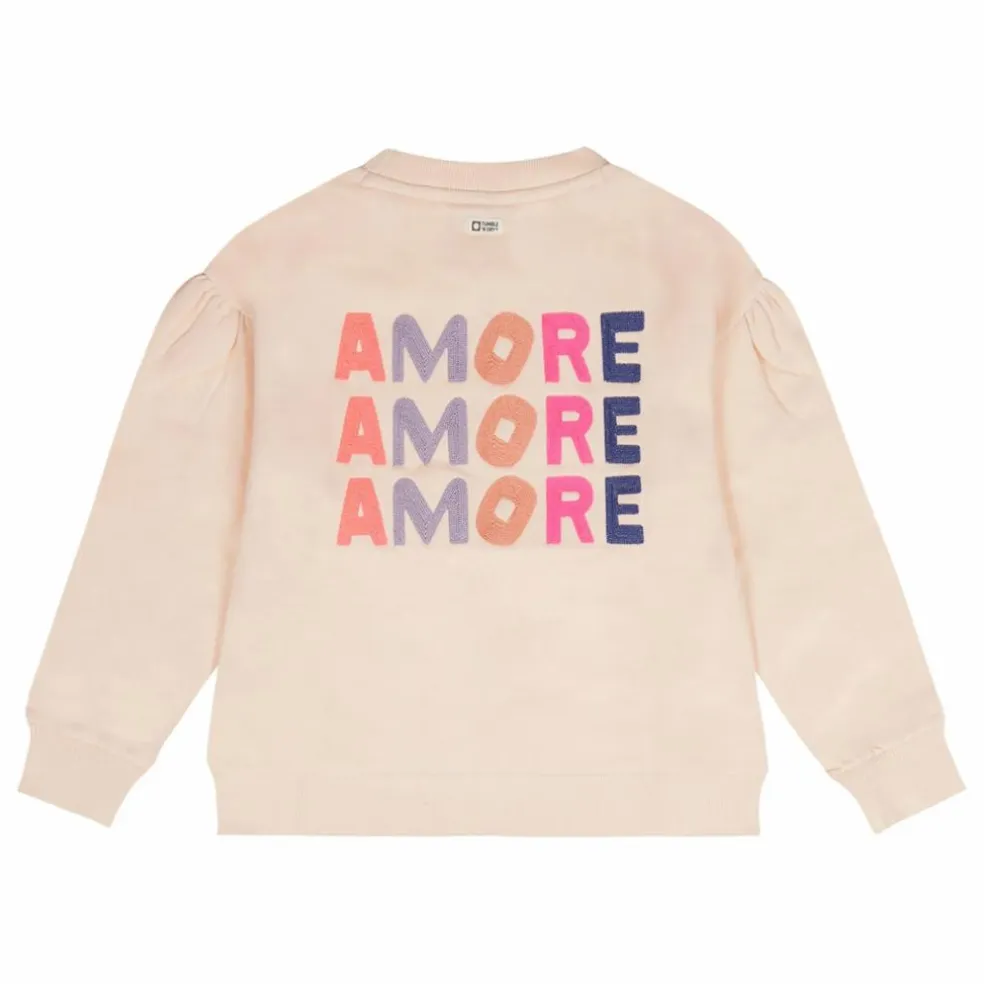 Sweat Amore Coton Bio | Rose poudré
