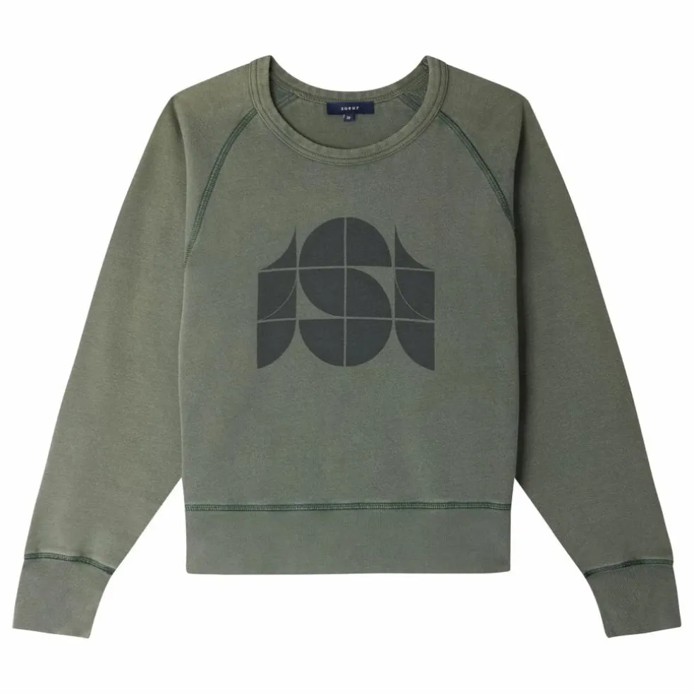 Sweat Apollo | Gris vert