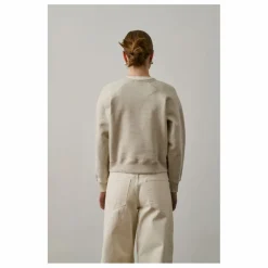 Sweat Artemis Coton Bio | Gris chiné clair