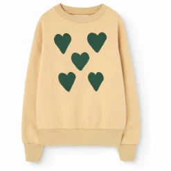 Sweat Bear Cœurs | Jaune