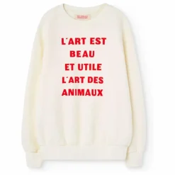 Sweat Bear L'art | Ecru