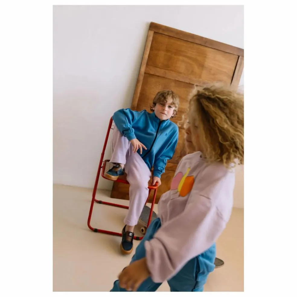 Sweat Benjamin Coton Bio | Bleu