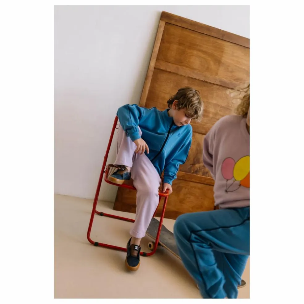 Sweat Benjamin Coton Bio | Bleu