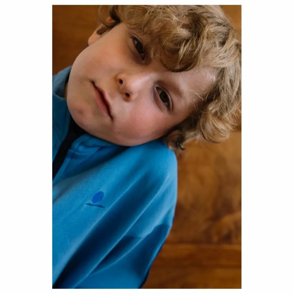 Sweat Benjamin Coton Bio | Bleu
