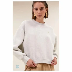 Sweat Bibi Logo | Gris chiné