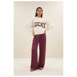 Sweat Bibi Patchwork | Ecru chiné