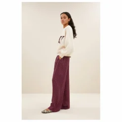 Sweat Bibi Patchwork | Ecru chiné
