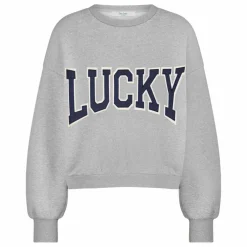 Sweat Bibi Patchwork | Gris chiné