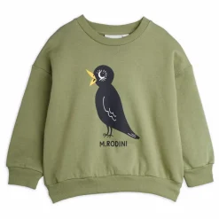 Sweat Blackbird Coton Bio | Vert de gris