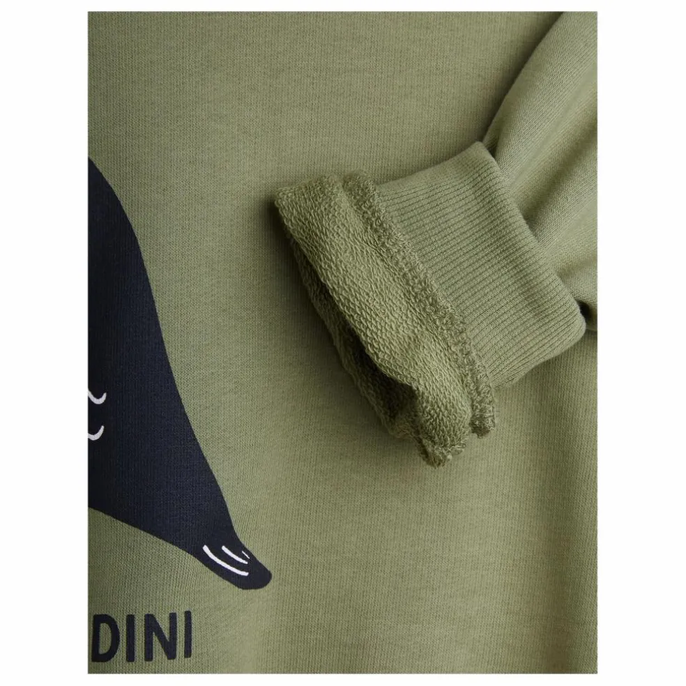 Sweat Blackbird Coton Bio | Vert de gris