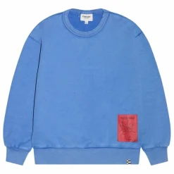 Sweat Blow Coton Bio | Bleu roi